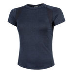 Ropa Wilson Wilson All Day Camiseta De Manga Corta Mujeres-Azul Oscuro