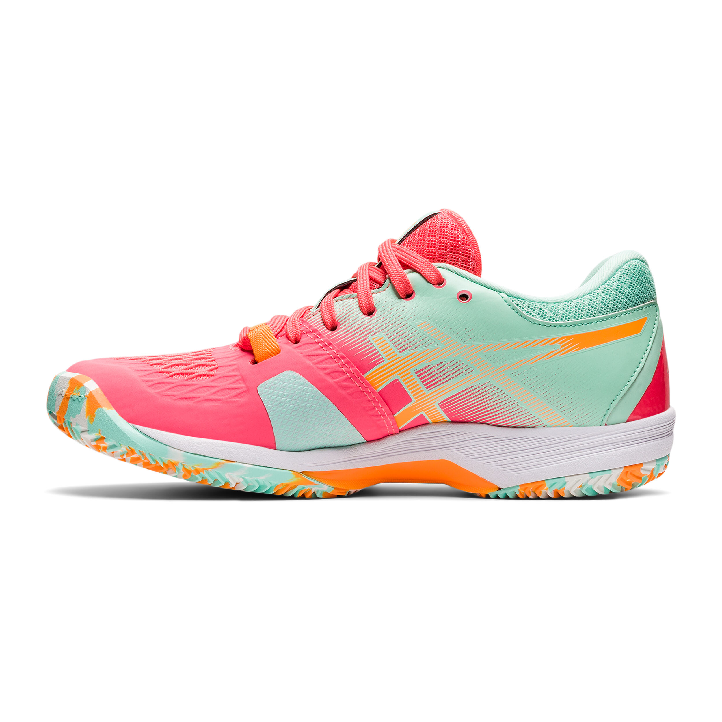 Buy ASICS Lima FF Zapatilla De Padel Mujeres Coral Multicolor online Tennis Point ES