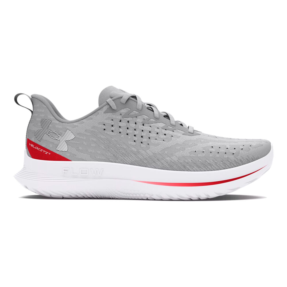 Under Armour Velociti 4 SE Zapatilla Neutral Hombres - Gris, Rojo