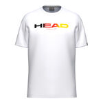 Ropa HEAD HEAD DTB Rainbow Camiseta de manga corta Hombres-blanco