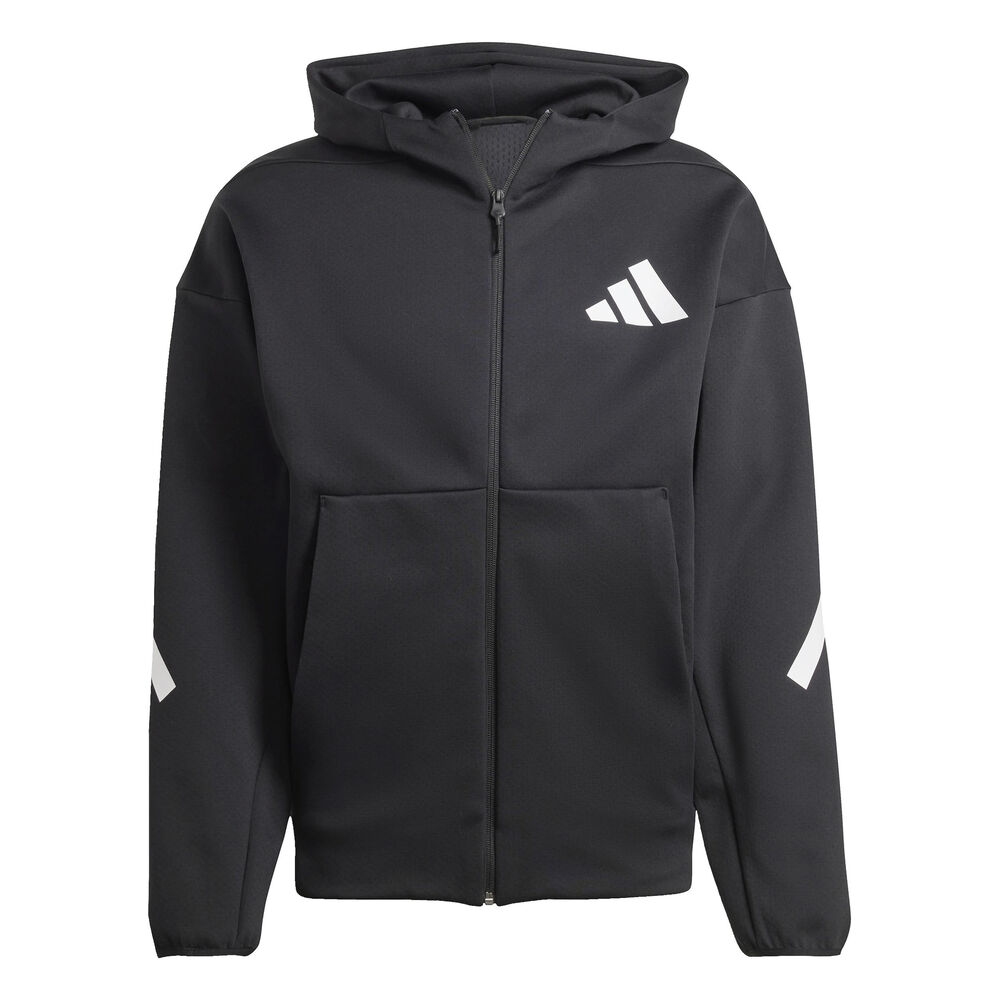 adidas Chaqueta De Entrenamiento Hombres-Negro,Blanco