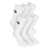 Don Carlito XXL Crew Move Calcetines Deporte Pack De 6-Blanco