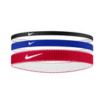 Ropa Nike Nike Nike Flex Classic Mixed Cinta Para El Pelo Pack De 3-Azul,Rojo