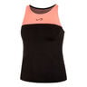 Lux Ribbon Camiseta de tirantes Mujeres - negro, 