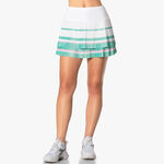 Ropa Lucky in Love Long Deco Stripe Pleated Skirt