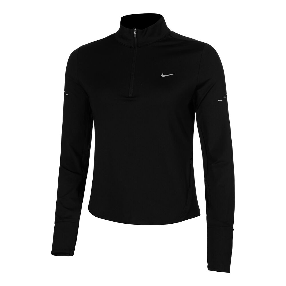 Nike Swift Half-Zip Longsleeve Camiseta de running Mujeres-negro