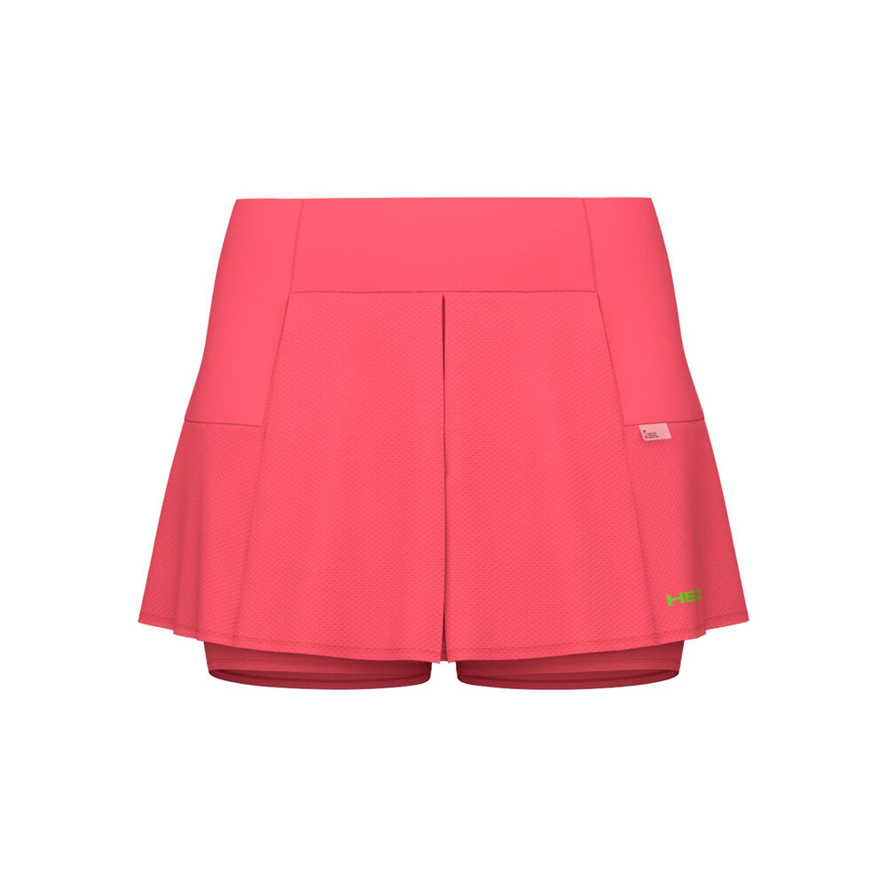 HEAD Performance Falda Mujeres-Rojo