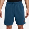 Court Dri-Fit Heritage Fleece Shorts Hombres-Azul-gris
