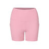 Court Dri-Fit Ball Shorts Con Bolsillo Para Pelota Mujeres-Rosa,Blanco
