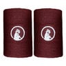Long Cinta Para Sudor Pack De 2-Rojo Vino