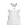 Club 25 Camiseta De Tirantes Chicas-Blanco