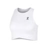 Court Crop Camiseta De Tirantes Mujeres-Blanco