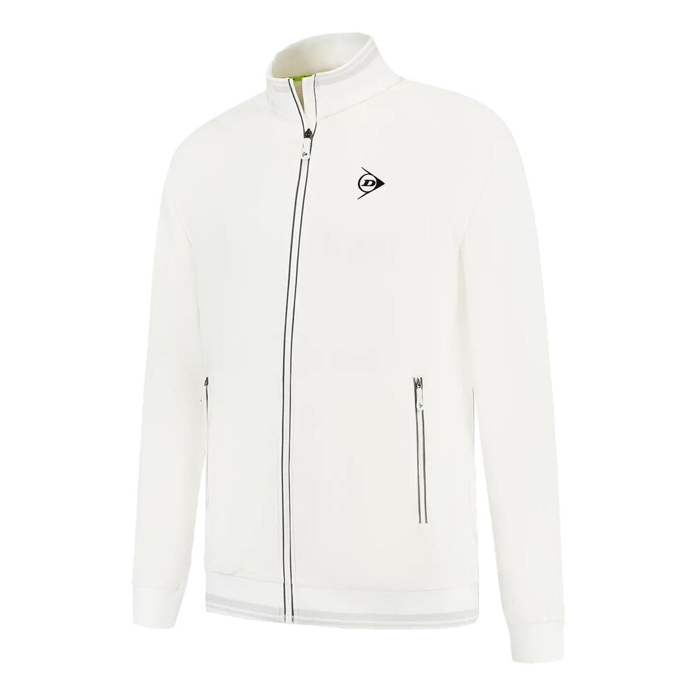 Dunlop Club Knitted Chaqueta De Entrenamiento Hombres-Blanco