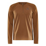 Ropa Craft Craft Pro Trail Wind Top De Running Hombres-Marr&oacute;n