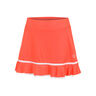 Flounce Falda Mujeres-Coral