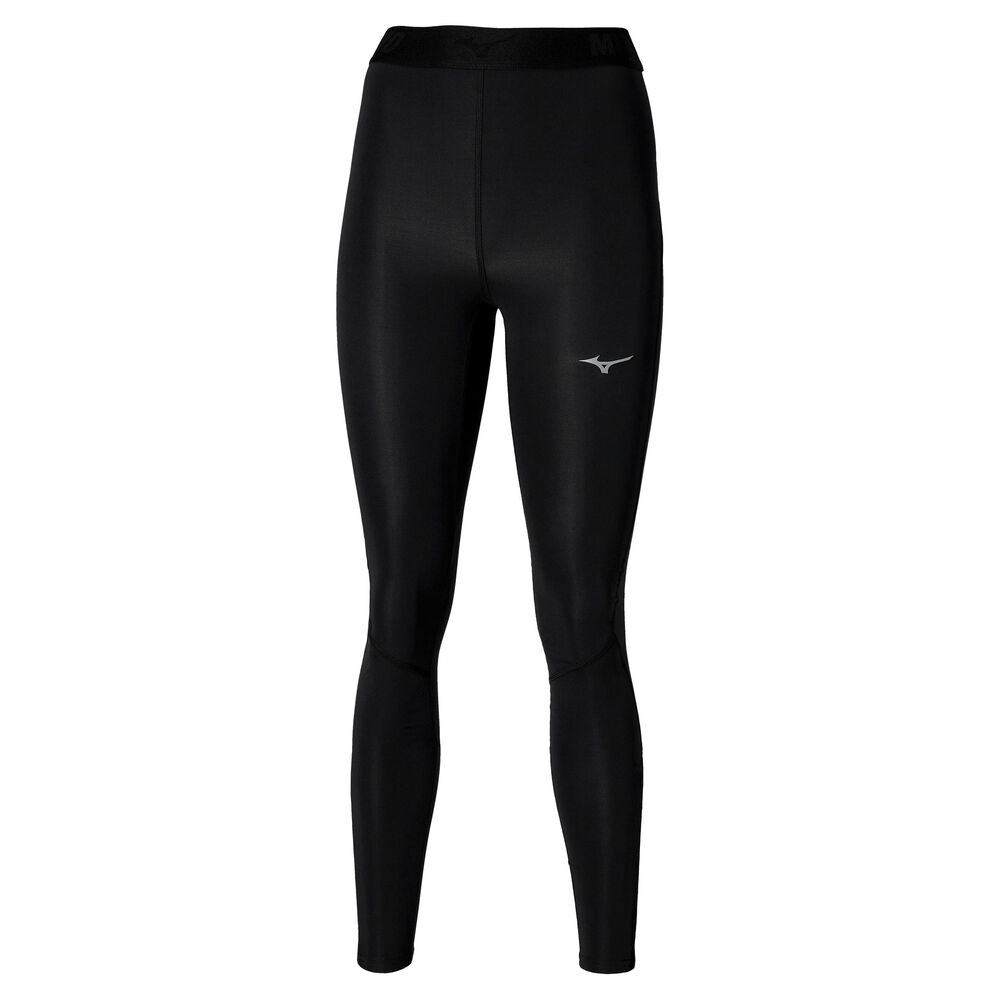 Mizuno Core Impulse Mallas Para Correr Mujeres - Negro