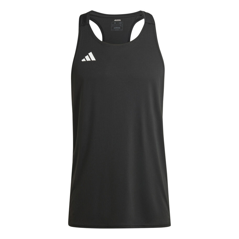 adidas Adizero Essential Camiseta De Tirantes Hombres-Negro