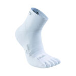 Ropa UYN UYN Runner'S Five Low Cut Calcetines Para Correr Hombres-Blanco