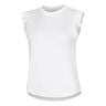 Bring It On Rib Camiseta De Tirantes Mujeres-Blanco