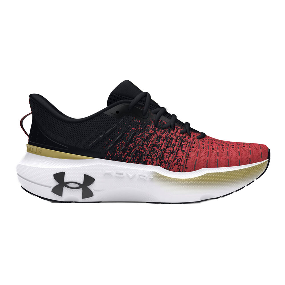 Under Armour Infinite Elite Zapatilla Neutral Hombres - Negro, Rojo