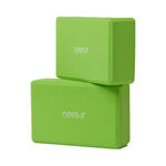 Accesorios de entrenamiento TOOLZ TOOLZ Yoga Block - (made of EVA Foam) Colchoneta de yoga -verde