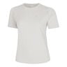 Road Camiseta De Running Mujeres-Crema