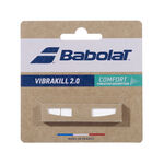 Accesorios para raquetas Babolat Babolat Vibrakill Antivibradores Pack De 1-Blanco