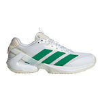 Zapatillas de tenis adidas adidas Adizero Ubersonic 5 Zapatilla Para Hierba Mujeres-Blanco,Verde