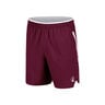 Create Drop 7in Shorts Hombres-Rojo Vino,Blanco