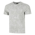 Ropa Under Armour Under Armour Velociti Pro Print  Camiseta de running Hombres-gris, plateado