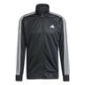 Taining Essentials 3 Stripes Chaqueta De Entrenamiento Hombres-Negro