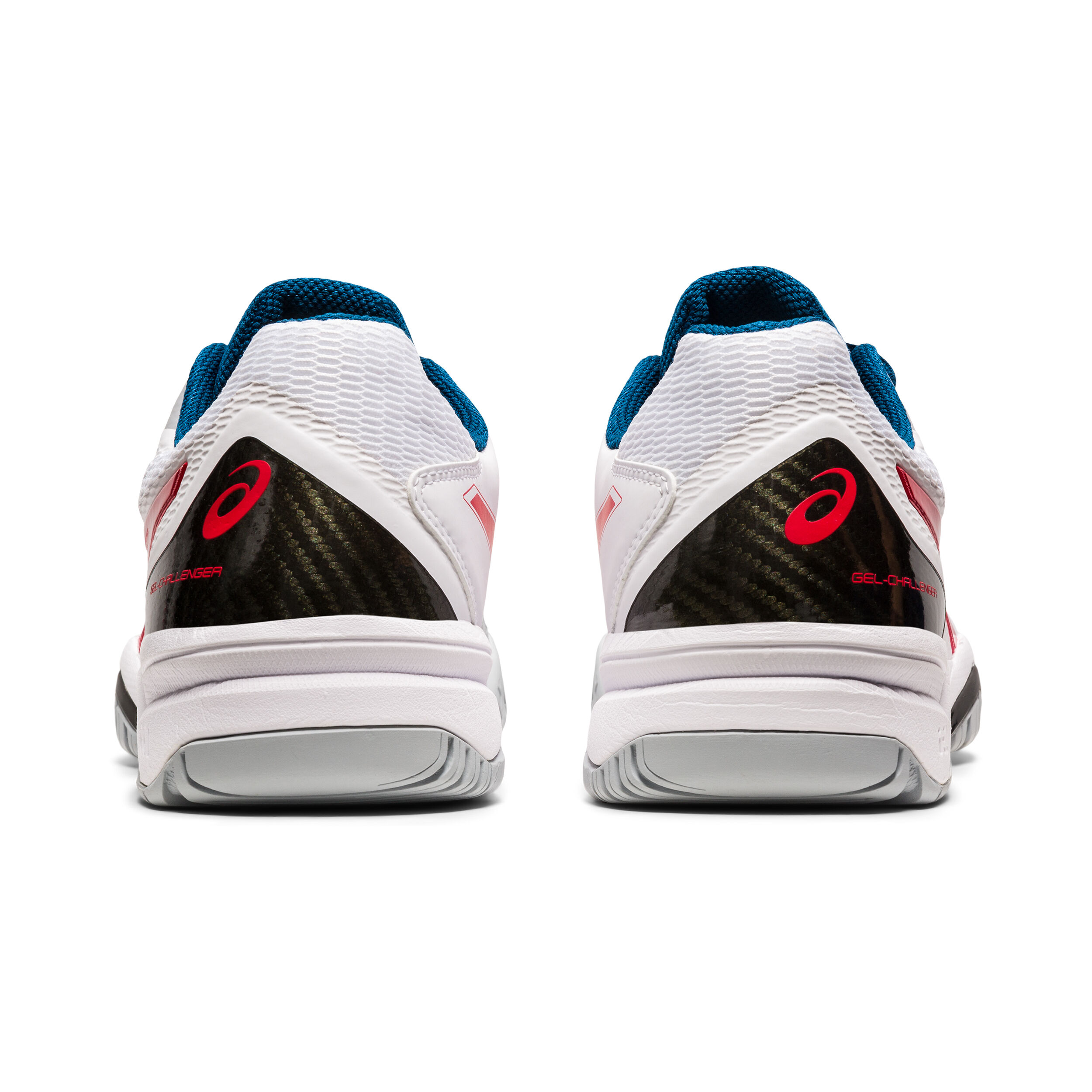 Gel Challenger 12 Zapatilla Todas Las Superficies Hombres Blanco Rojo
