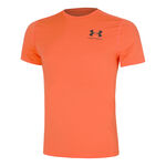 Ropa Under Armour Under Armour Heatgear Fitted Camiseta De Manga Corta Hombres-Naranja