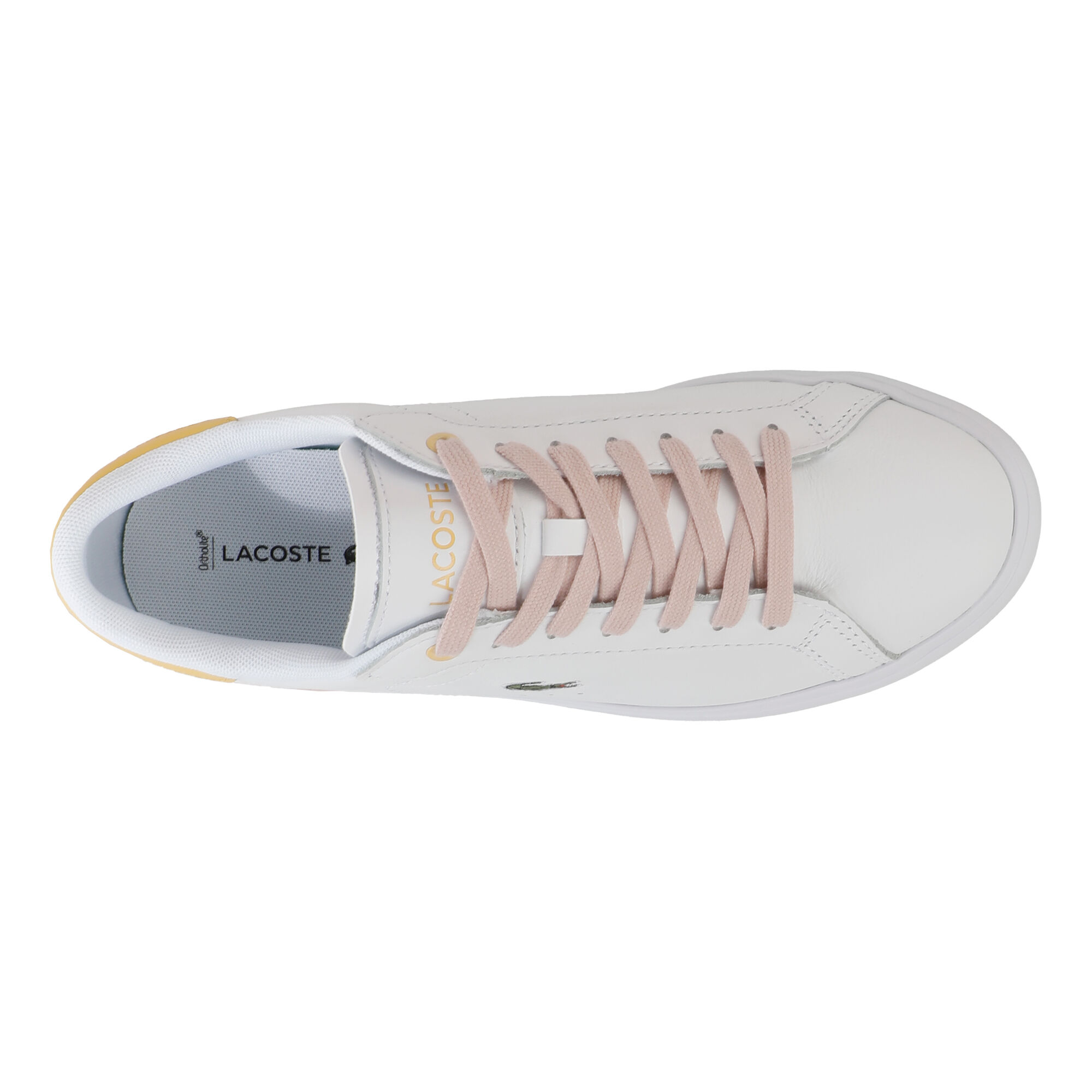 ▷ Zapatillas LACOSTE Powercourt Blanco Rosa Chica Mujer