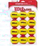 Pelotas de tenis Wilson Wilson Starter Red (Stage 3) Bolsa De 12