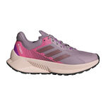 Zapatillas para correr adidas adidas Terrex Soulstride Flow Zapatilla Trail Mujeres-Rosa,Crema