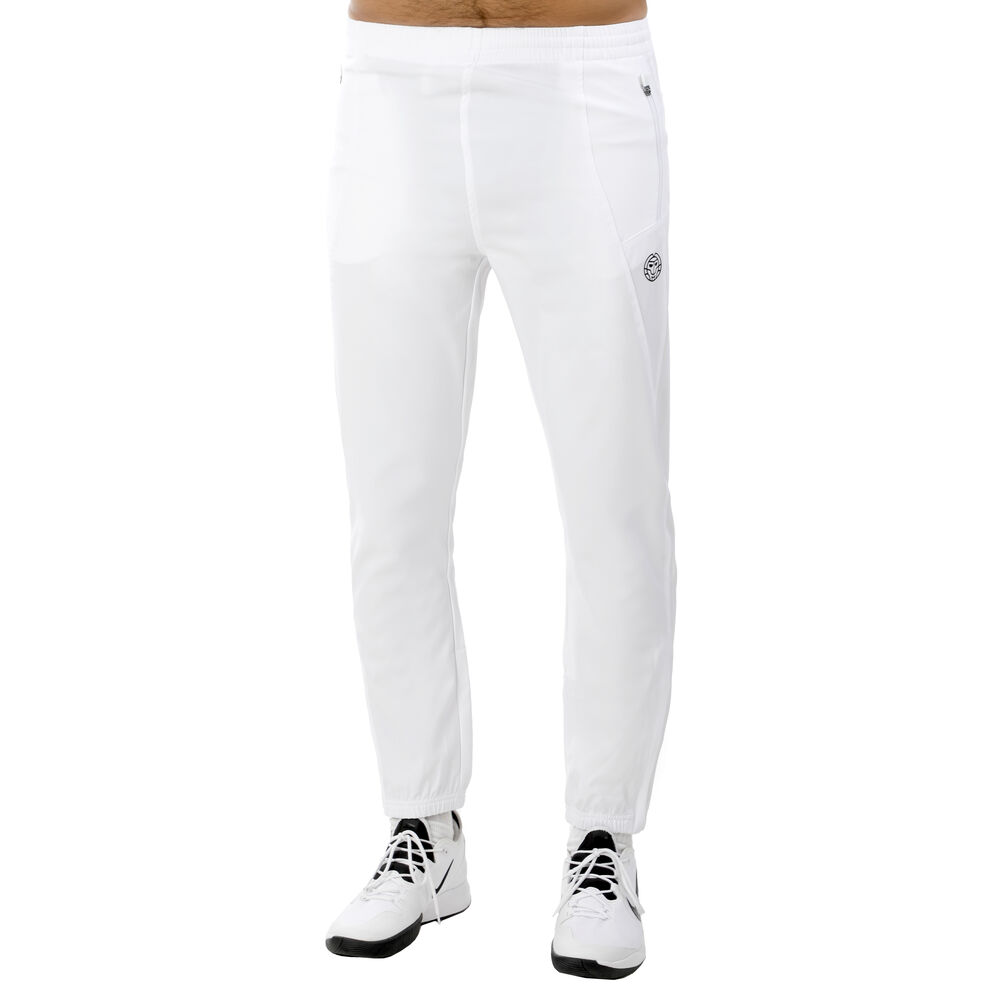 BIDI BADU Flinn Tech Pantalón De Entrenamiento Hombres - Blanco, Negro