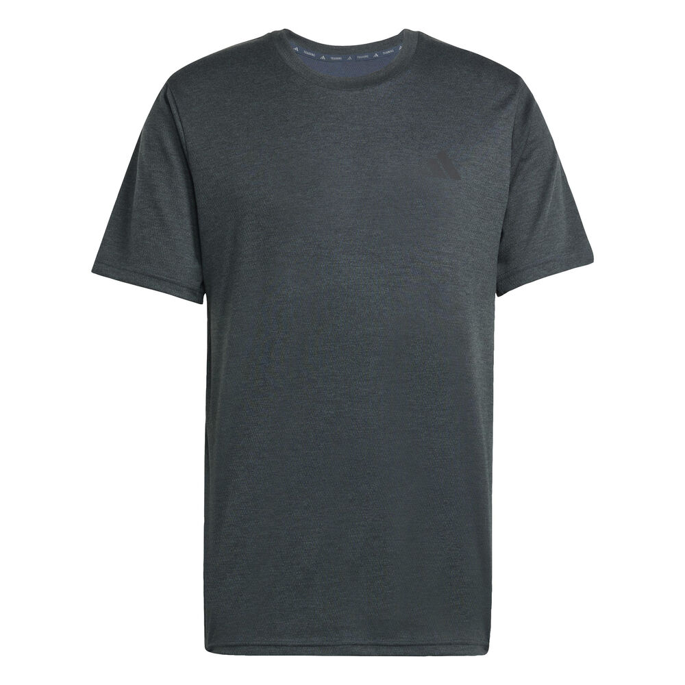 adidas Essentials Novelty Camiseta De Manga Corta Hombres-Azul-gris