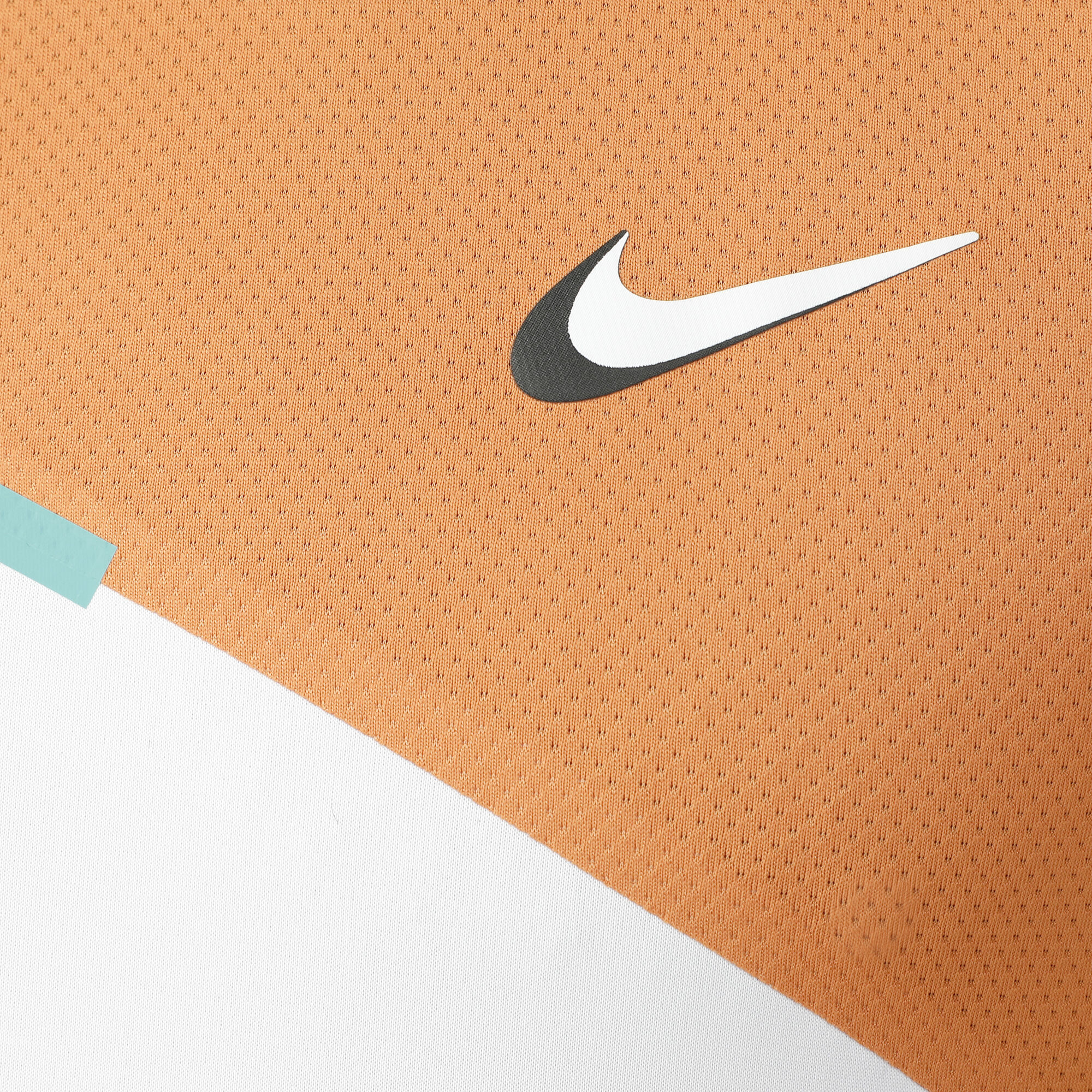 Nike Dry Camiseta Manga Corta Hombres - Blanco, Naranja compra online | Tennis-Point