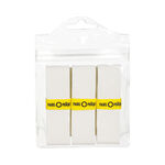 Sobregrips Padel-Point Padel-Point Padel Premium Grip Pack De 3-Blanco