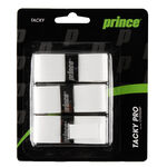 Sobregrips Prince Prince TackyPro Pack De 3-Blanco
