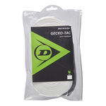 Sobregrips Dunlop D TAC GECKO-TAC OVERGRIP WHITE 30PCS REEL