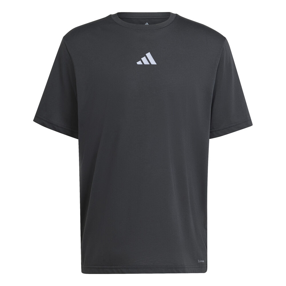 adidas Graphic Camiseta De Manga Corta Hombres-Negro,Morado