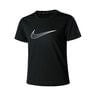 Dri-Fit One Graphic Camiseta De Manga Corta Chicas-Negro,Blanco