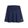 Dri-Fit Victory Court Flouncy Falda Mujeres - azul oscuro, 