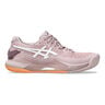 Gel-Resolution 9 Clay Zapatilla Tierra Batida Mujeres-Beige,Blanco