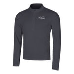 Ropa Nike Nike Pacer Flash Half-Zip Camiseta De Running Hombres-Gris Oscuro