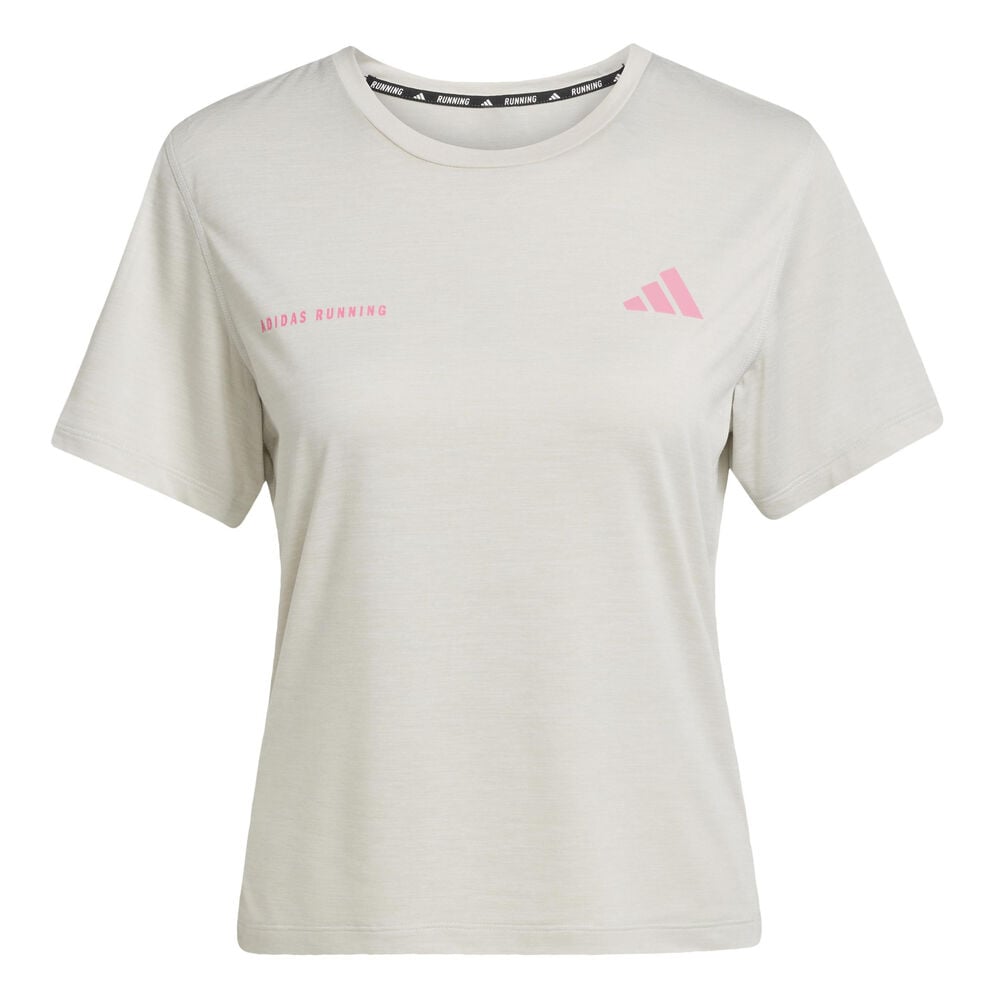 adidas Own The Run Camiseta De Running Mujeres - Crema