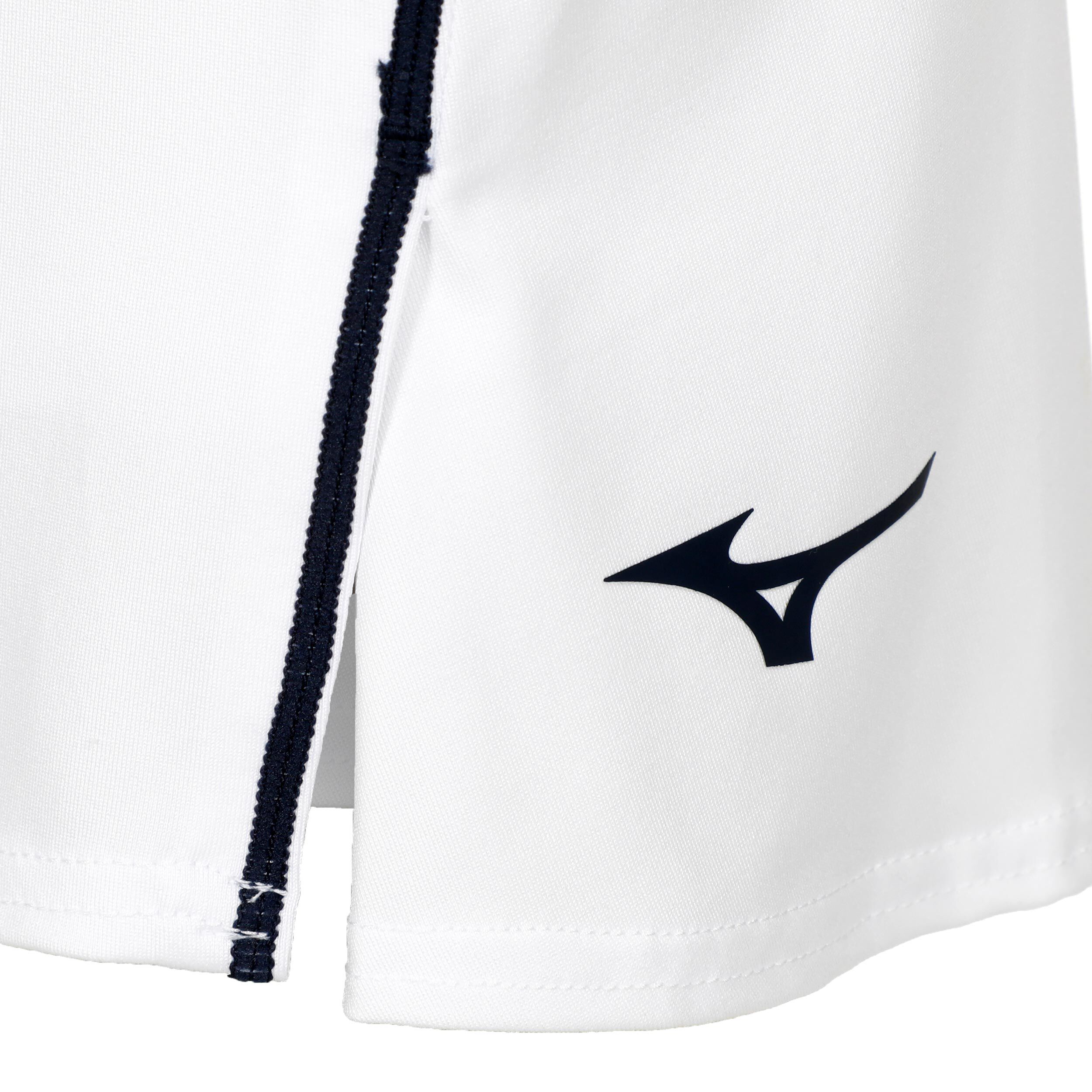Buy Mizuno Hex Rect Falda Mujeres Blanco Azul Oscuro online Tennis Point ES