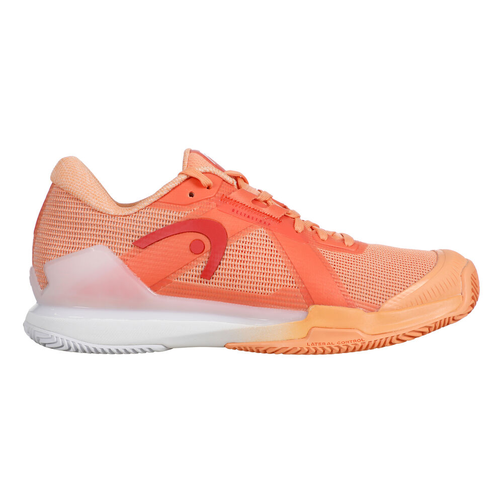 HEAD Sprint Pro 4.0 Zapatilla Tierra Batida Mujeres-Coral,Blanco
